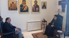 Egyptian Ambassador pays Archbishop Audi farewell visit