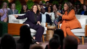 Kamala Harris joins Oprah Winfrey for star-studded election event