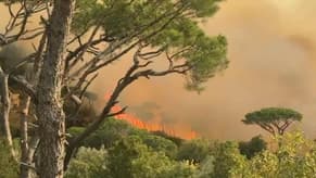 Watch: The Jezzine fire continues to spread