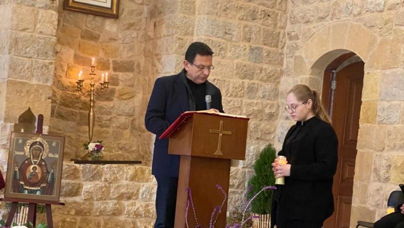 قداس إلهي أقامته الاخت مارانا سعد عن أنفس الموتى