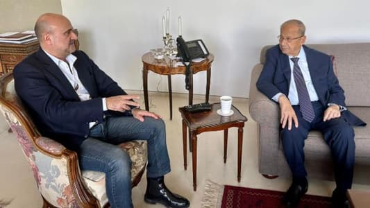 Strong Lebanon bloc MP Simon Abi Ramia visits former president Aoun over general situation