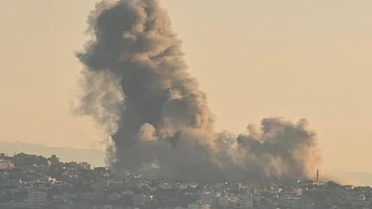 Israeli raids targeted the towns of Rab El Thalathine, Kfarkila and Toura in southern Lebanon