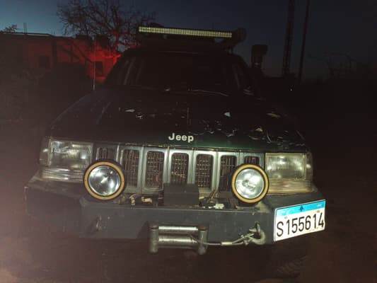 Photo: State Security in Mount Lebanon seized the car driven by J.Ch. in the running over of Kh.Kh. in Faraya, which he had hidden on a side road in the town of Qahmez