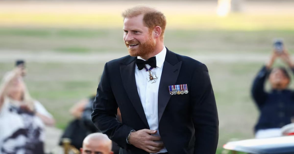 Prince Harry makes first public appearances 'back on British soil'