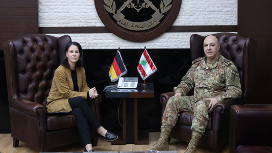 Army chief discusses with German Foreign Minister developments along southern border