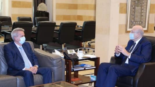 Central Bank Governor hands to Mikati a report on his personal accounts