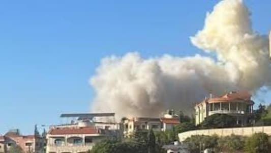 Israeli media: A building in Kiryat Shmona was directly hit by a rocket fired from Lebanon