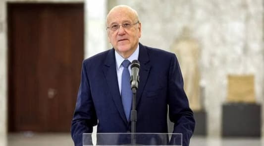 Mikati meets Interior Minister, Apostolic Nuncio