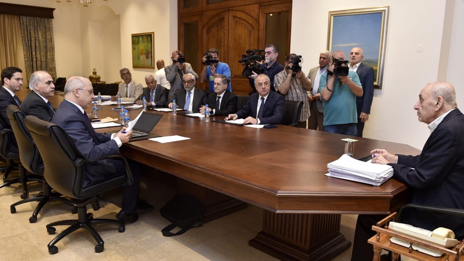 Berri leads a series of meetings