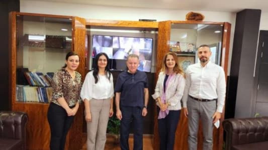 نقابة مصانع الأدوية لبنان زارت المدير العام لتعاونية موظفي الدولة