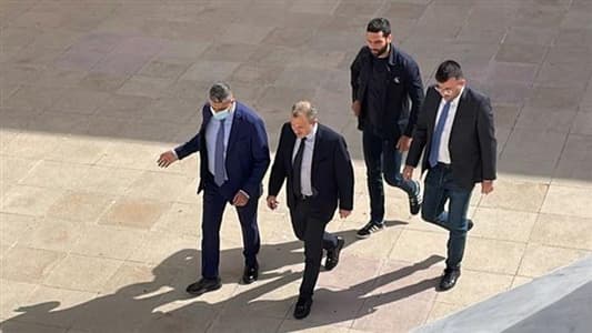 FPM leader Gebran Bassil has arrived in Bkerke to meet with Patriarch Rahi