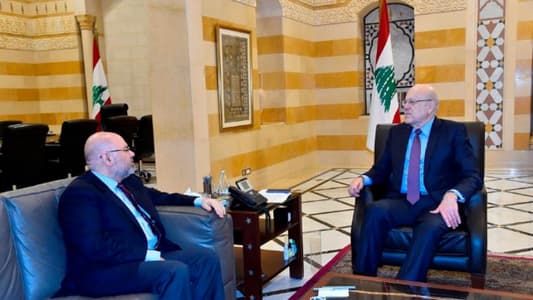 Mikati meets with Health Minister