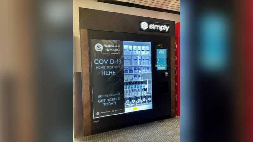 Airport Sells COVID-19 Tests in Vending Machines