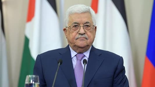 Palestinian President Mahmoud Abbas in a telegram to President Aoun: We appreciate Lebanon's positions in support of the Palestinian people, their cause and their struggle