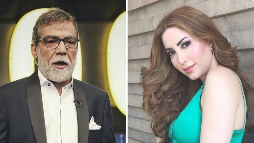 بالصورة: ... وتمّ الصلح بين أيمن رضا ونسرين طافش بعد خلاف دام عامين