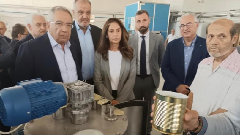 بوشكيان والزعني يجولان في البقاع ويطلعان على اوضاع القطاع الصناعي وحاجاته