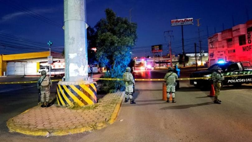 Bodies of six men found hanging from a bridge in Mexico
