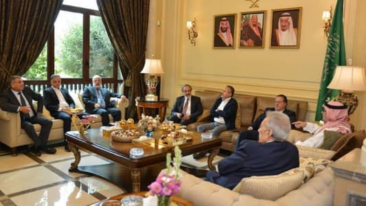 بخاري يبحث مع شقير في سبل تفعيل العلاقات التجارية بين لبنان والسعودية