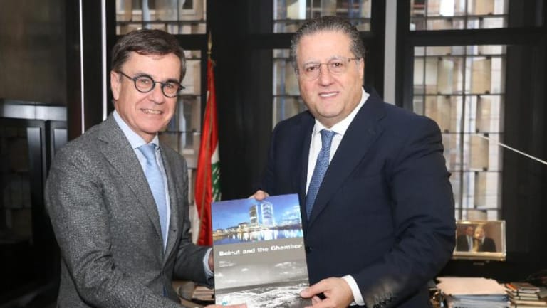 شقير بحث مع سفير بلجيكا في سبل تعزيز التعاون الإقتصادي