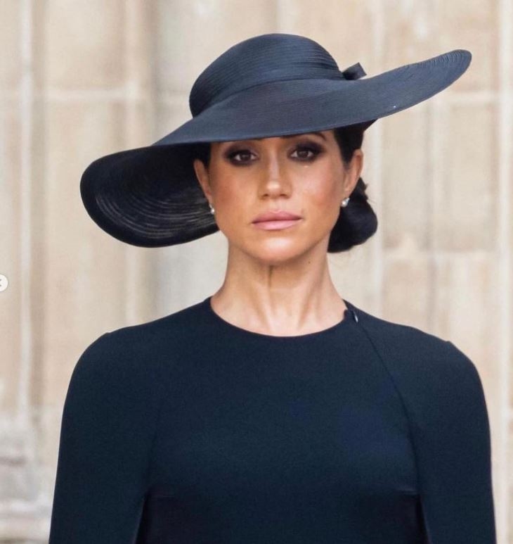 بالصّور: تأثّر ميغان ماركل والأميرة "شارلوت" في جنازة الملكة إليزابيث الثانية