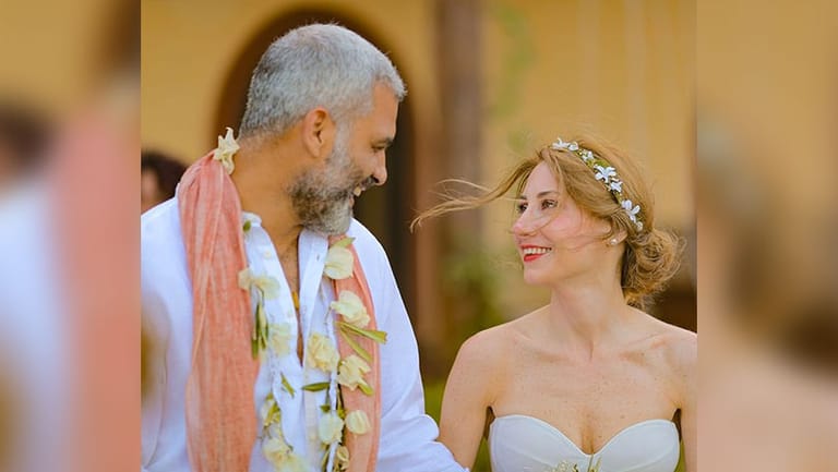 ديامان أبو عبود تفاجئ الجميع بزواجها من الممثل المصري هاني عادل