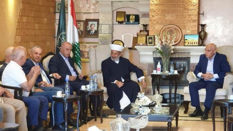 مفتي بعلبك الهرمل استقبل اللواء شمص