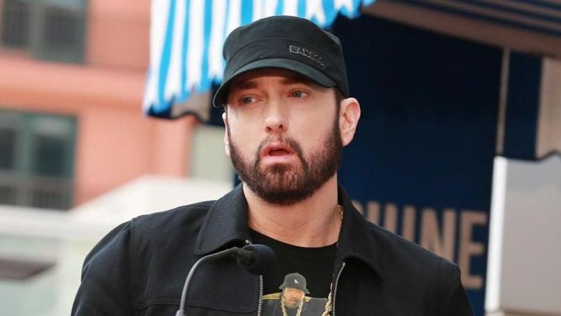 Eminem Personally Serves Food to Customers as He Opens New Restaurant