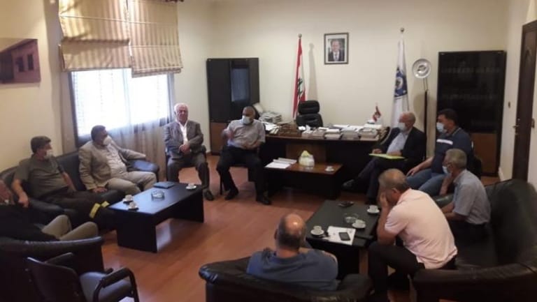 فقيه ترأس اجتماعاً لبحث أزمة المياه في محافظة النبطية