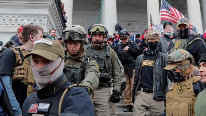 Five charged with Proud Boys conspiracy in deadly U.S. Capitol attack