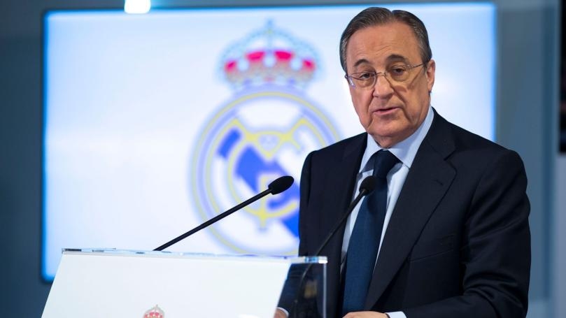 AFP: Real Madrid president Florentino Perez tests positive for Covid-19