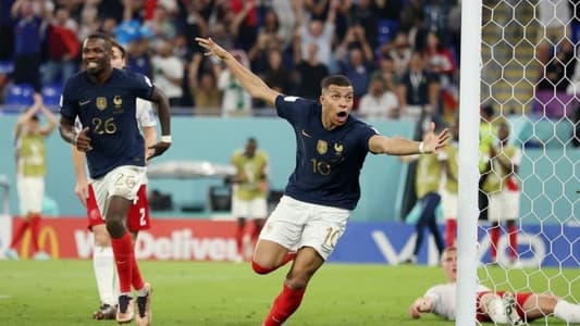 فرنسا أول المتأهلين لدور الـ16 بالمونديال على حساب الدنمارك