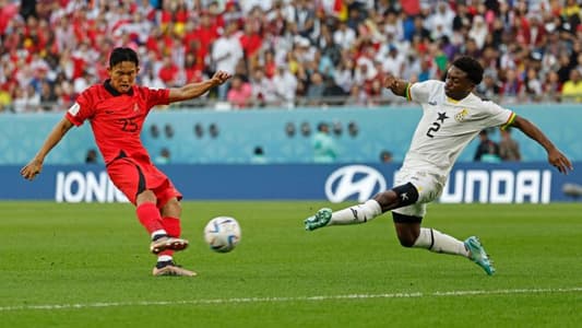 غانا تهزم كوريا الجنوبية بمباراة دراماتيكية