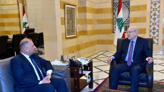 Mikati meets with Iraq's Industry Minister