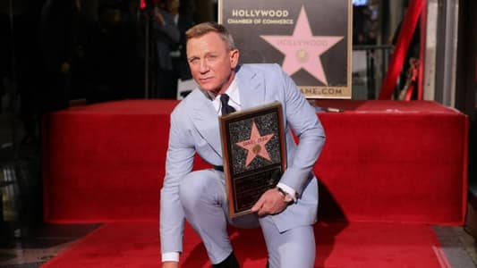 James Bond Star Daniel Craig Gets Hollywood Walk of Fame Star