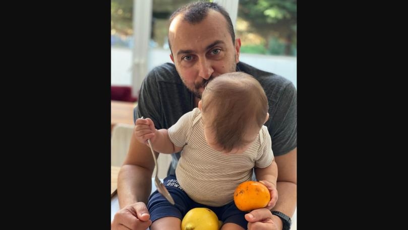 بالصور: هكذا احتفلت هازال كايا بعيد ميلاد زوجها