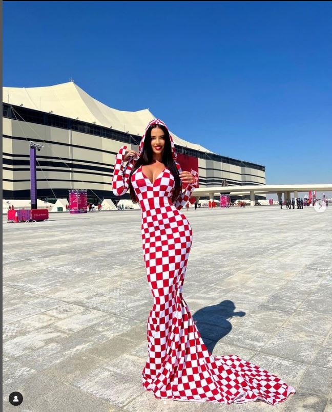 ملكة جمال كرواتيا في المونديال... وتصف التنظيم بـ"الفاشل"