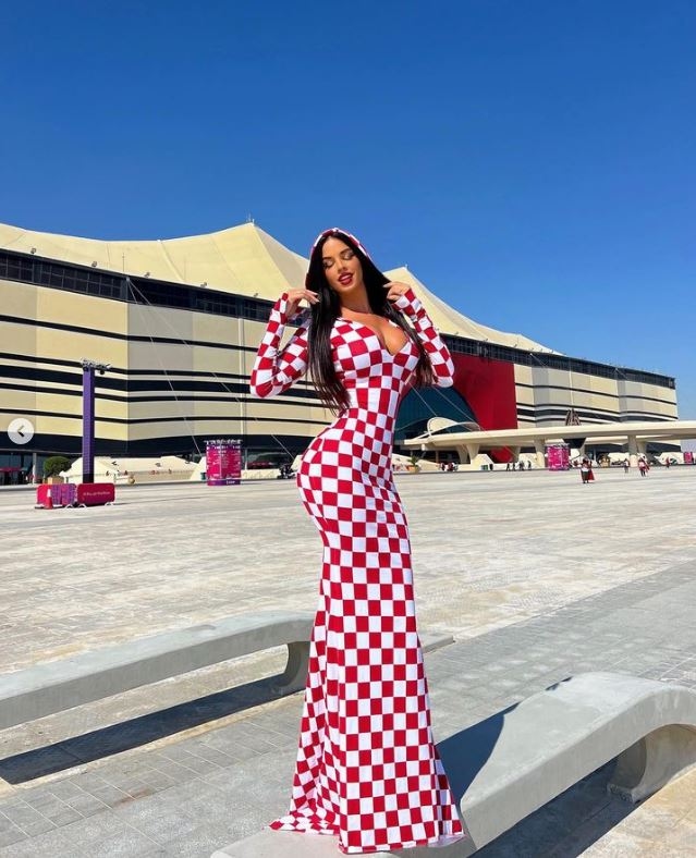 ملكة جمال كرواتيا في المونديال... وتصف التنظيم بـ"الفاشل"