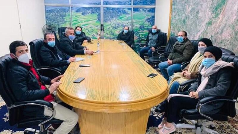 خلية الازمة في فنيدق عرضت مشروع متابعة المصابين في المنازل