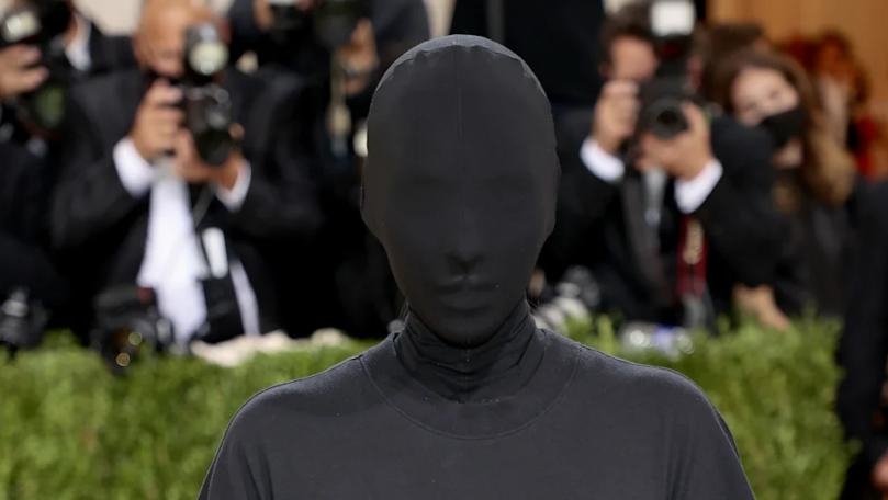Kim Kardashian Covered Her Entire Face and Body at the Met Gala 2021