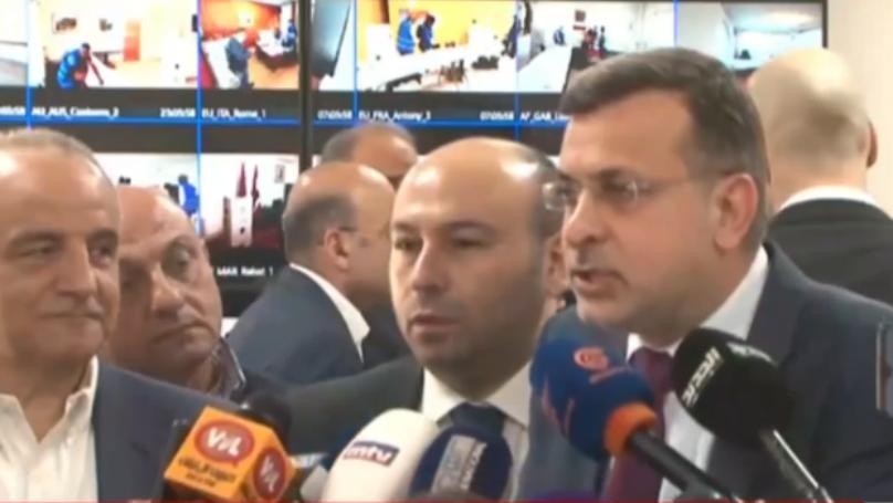 مدير عام أوجيرو عماد كريدية: عالجنا المشاكل التقنية ولا يجب أن تحصل اليوم أي اشكالية ولم ينقطع الانترنت عن مراكز الاقتراع يوم الجمعة وما حصل هو مشكلة تقنية داخلية في الخارجية