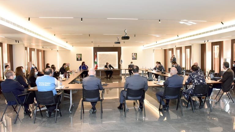 لجنة الطوارئ لرفع حالة التأهب في السجون تابعت اجراءات الحد من تداعيات انتشار الفيروس