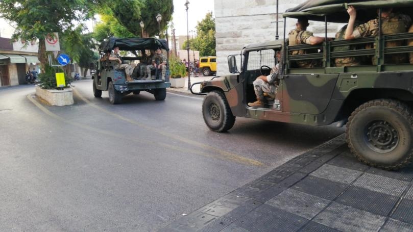 Calm has returned to Maghdoucheh, while the Lebanese army conducts patrols in the town