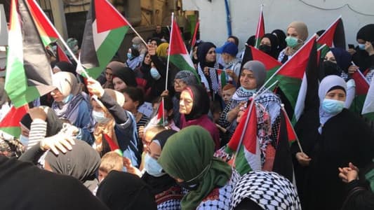 مسيرات ووقفات تضامنية في الجنوب والشمال دعماً لفلسطين