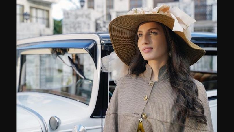 بالصورة: زوجة مراد يلدريم تخوض التمثيل معه في مسلسله الجديد