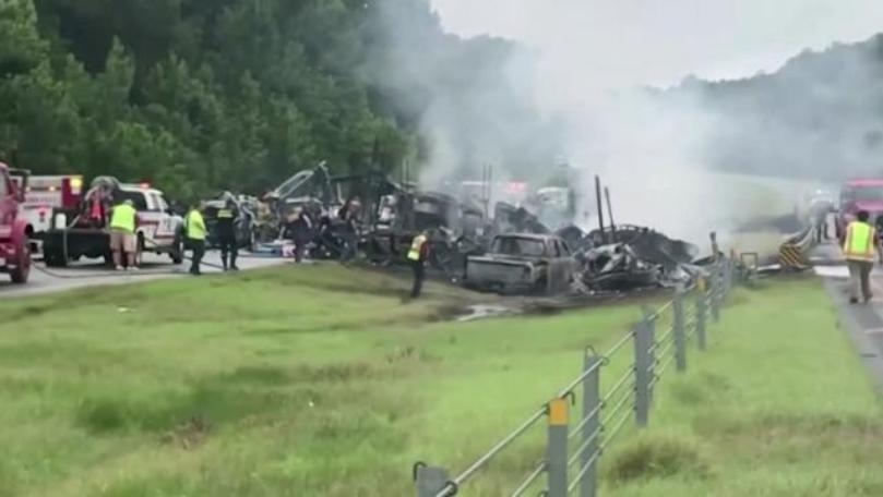 Nine children, one adult killed in Alabama highway crash