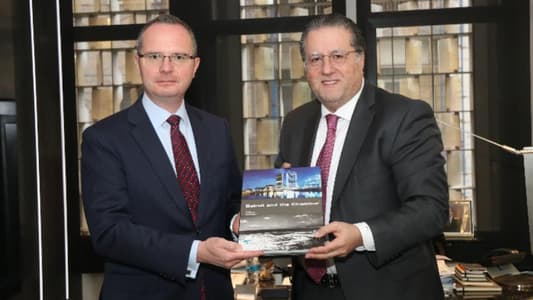 Choucair receives Turkish Ambassador
