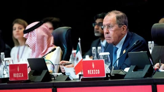 Russia's Lavrov dismisses West's 'frenzied' criticism at G2