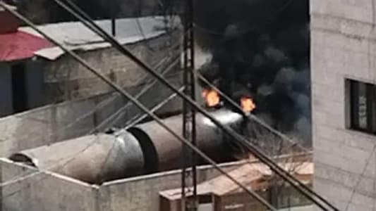 3 injured in a gas tank explosion