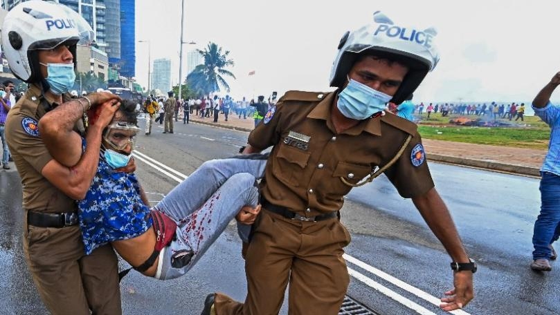 AFP: Two killed, 139 wounded in Sri Lanka clashes