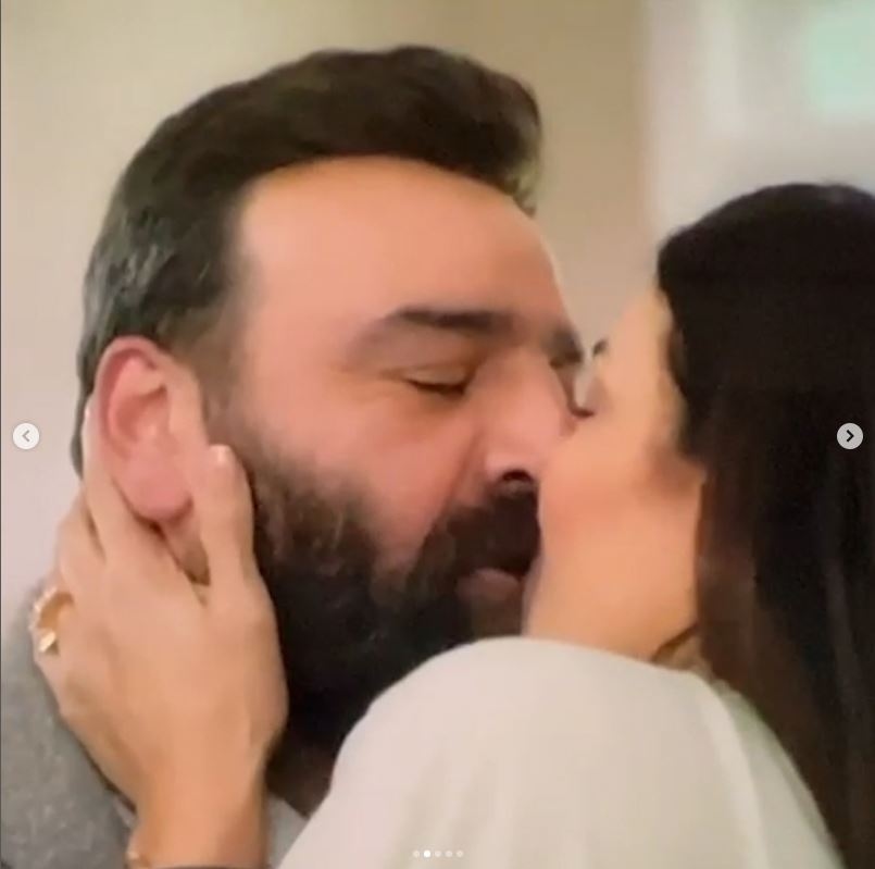 بالصور: "قبلة" بين سامر المصري وندى أبو فرحات تُقسم الآراء